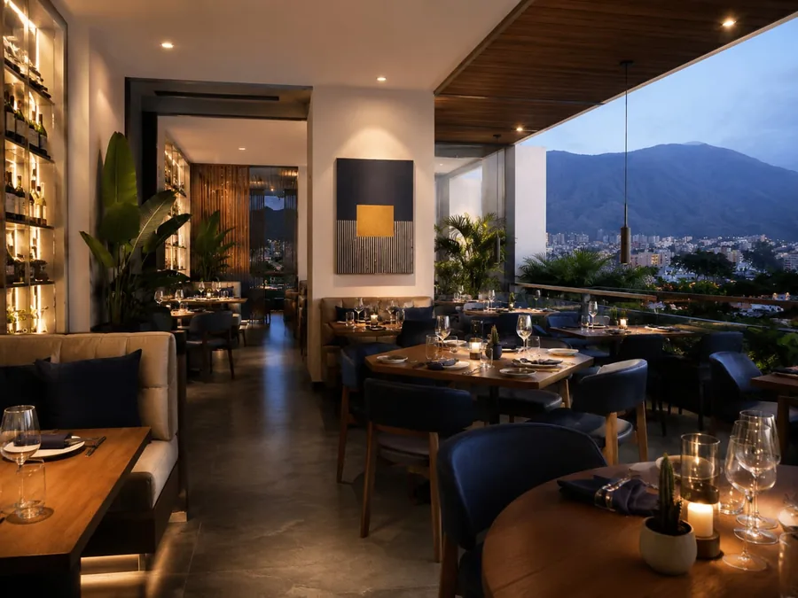 Restaurante The Hotel en THE HOTEL CARACAS